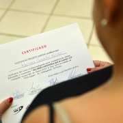 Certificado da Associação Projeto Surfar