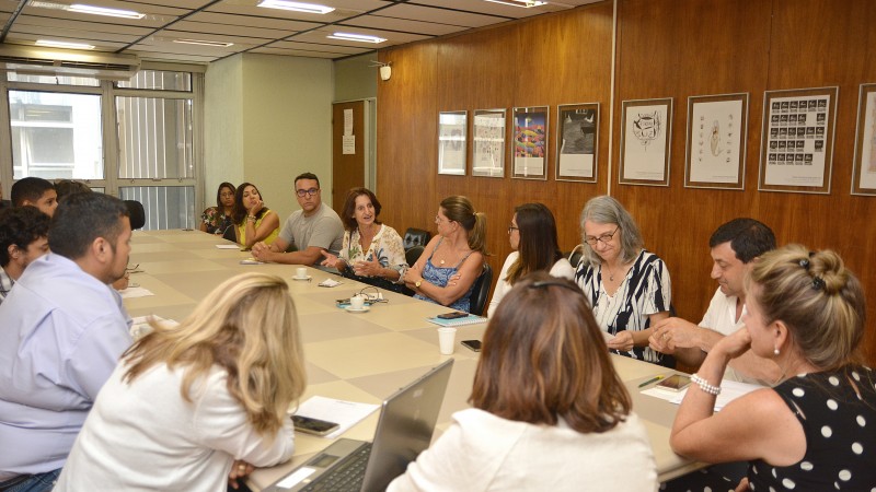 Imagem das pessoas que participaram da reunião