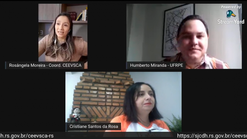 O evento ocorreu virtualmente nesta terça-feira (18)
