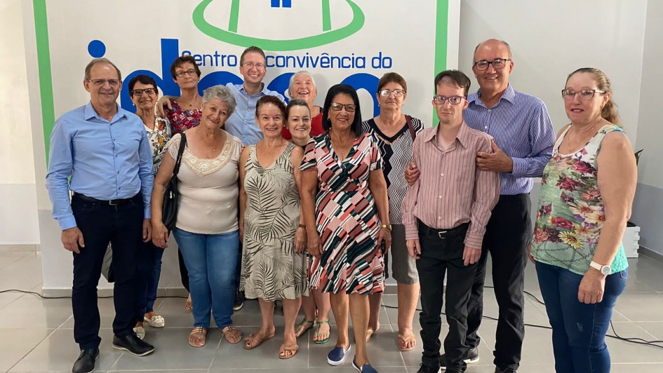 Novo Centro de Convivência vai possibilitar mais qualidade de vida à população idosa do município.
