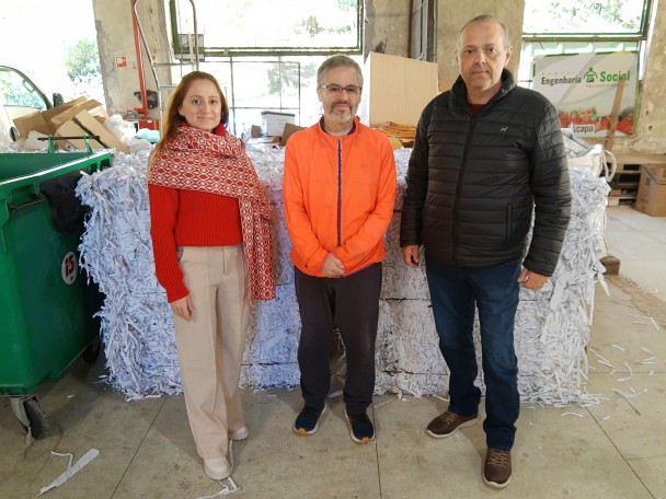 Equipe da SAS acompanhou a entrega na ATUT