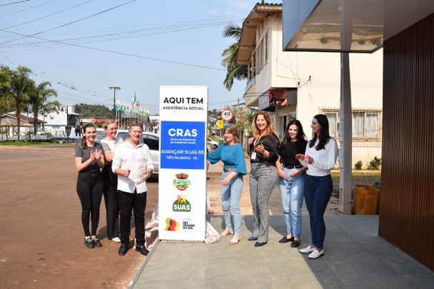 Obra contou com totem do programa Avançar Suas RS