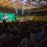 Mais de 700 participantes foram recepcionados pelo governador Eduardo Leite, na Casa da Ospa 