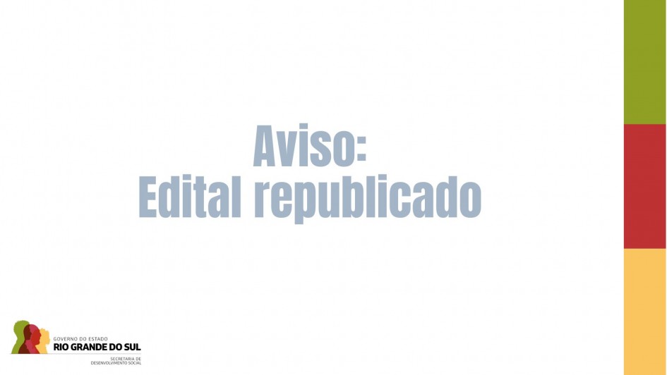 Aviso edital