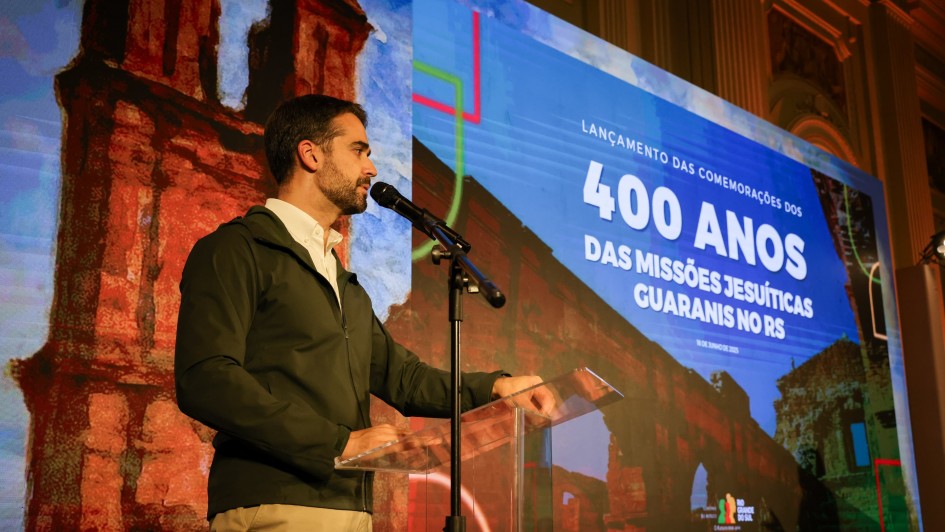 Com a presença do governador Eduardo Leite, foram celebrados convênios do Estado com municípios da região missioneira