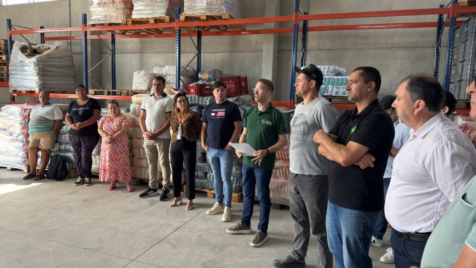 Projeto prev&ecirc; a entrega de 95 toneladas de alimentos a iniciativas de Santa Maria at&eacute; o fim de 2026